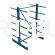 Regulowany regał wspornikowy - równoramienny , dwustronny, 2000x1350x1180mm