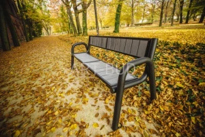 Ławka stalowo- drewniana miejska Spartan WPC