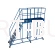 Podest jezdny platforma jezdna drabina 7+1  2m LONG 2100mm 