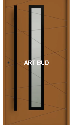 Drzwi THERMO PREMIUM 75 CROSS LINE Vidar 1   Gerda