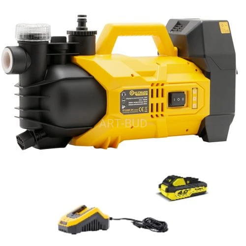 Pompa akumulatorowa do wody brudnej 180W 2800 l/h z akumulatorem i ładowarką Kaltmann