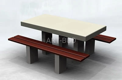 Betonowy stół piknikowy 