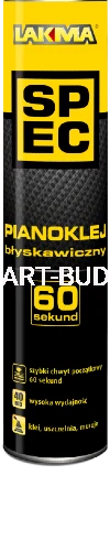 PIANOKLEJ BŁYSKAWICZNY 60 SEKUND 750 ml    LAKMA