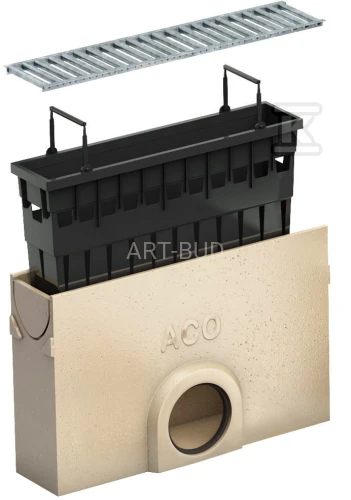 Skrzynka odpływowa ACO SELF Euroline - w kształcie V, z koszem osadczym EK 30