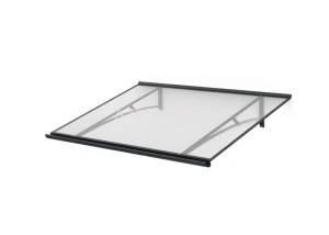 Daszek nad drzwi wejściowe Kamel 120/150x70 cm z poliwęglanu.