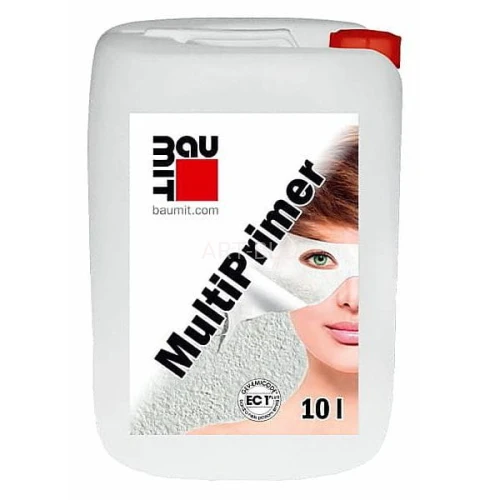 Baumit MultiPrimer – paroprzepuszczalny grunt głęboko penetrujący do podłoży mineralnych i organicznych 10 l