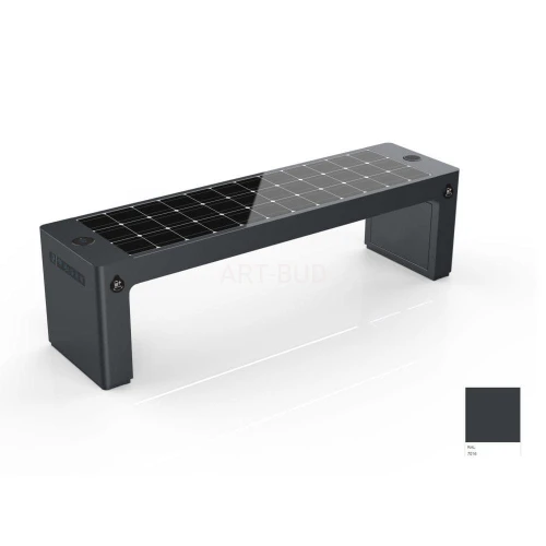 Multimedialna ławka solarna sSEC02 105W 55Ah