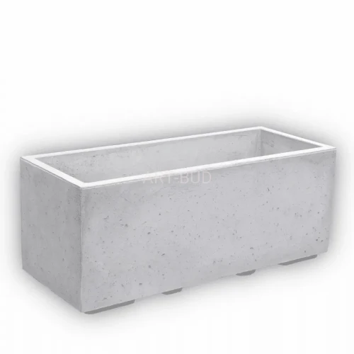 Donica z betonu architektonicznego 100x40x40 cm