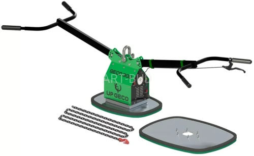 Chwytak Próżniowy, Przyssawka do przenoszenia i układania bruku GECO 300 + 2 płyty