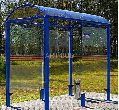 Wiata przystankowa lub palarnia OMEGA 1