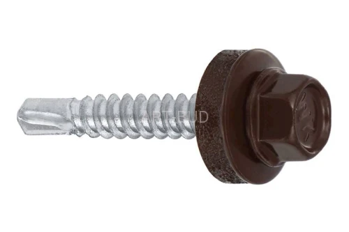 Wkręty farmerskie samowiercące z podkładką EPDM do podłoży stalowych     4,8x35   250szt/op