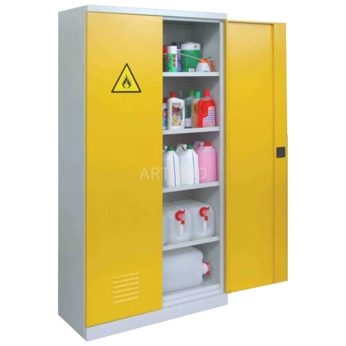 Szafa na substancje niebezpieczne Malow SWM-201-S24 metalowa wentylacja bezpieczne przechowywanie