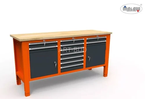 Stół warsztatowy na narzędzia SWT 17/07 TRÓJKA blat roboczy