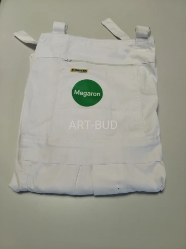 Spodnie robocze białe Megaron