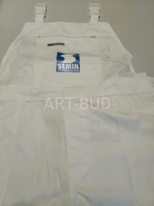Spodnie robocze białe  Semin