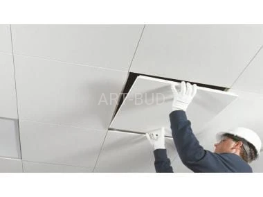 Płyta sufitowa akustyczna Rockfon Blanka E24 600x600x20 mm