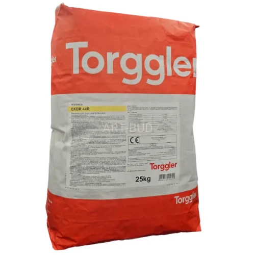 Renowacyjna, osuszająca zaprawa tynkarska do tynkowania zawilgoconych murów: EKOR 44R ręczna i EKOR 44R maszynowa