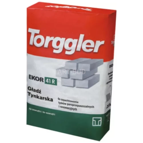 Renowacyjna gładź tynkarska (biała) do szpachlowania tynków paroprzepuszczalnych i renowacyjnych mrozo- i wodoodporna, do wewnątrz i na zewnątrz 