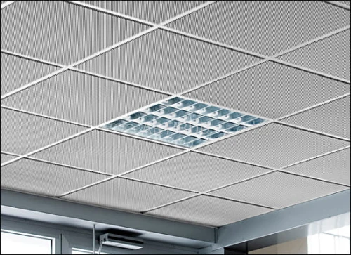 Sufit podwieszany siatka-ciętociągniona Metal-Modular