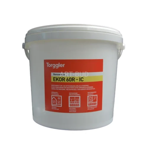 EKOR 60R-IC - Krem iniekcyjny do odtwarzania izolacji poziomej 5l