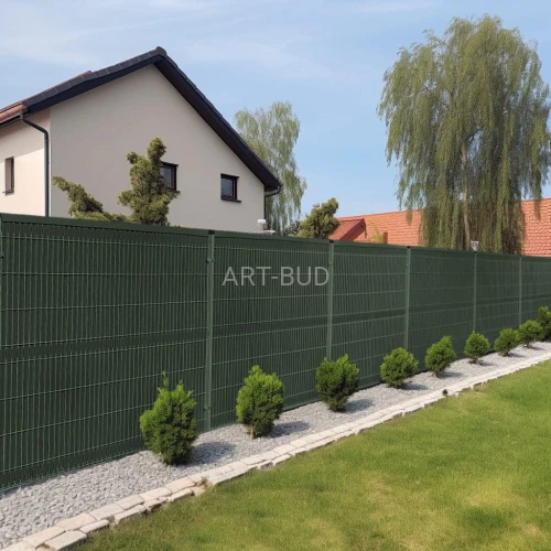 Listwy ogrodzeniowe do paneli 3D – osłony pionowe, montaż prosty i przeplatany