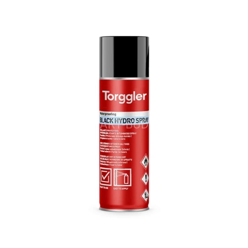 Torggler Black Hydro Spray elastyczna powłoka bitumiczna do uszczelniania dachów rur tarasów