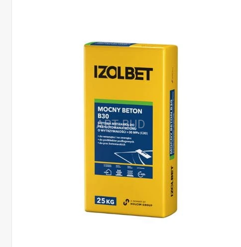 Beton konstrukcyjny B-30  IZOLBET w workach 25 kg