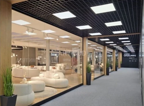 Sufit metalowy rastrowy OPEN CELL 86x86