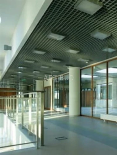 Sufit metalowy rastrowy OPEN CELL 150x150 podwieszany