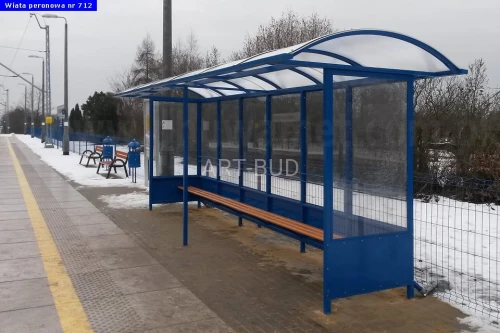 Wiata peronowa zadaszenie peronowe