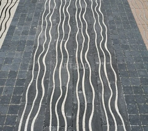 EkoBalans płyty imitujące nurt strumienia 8 x 25 x 40 cm