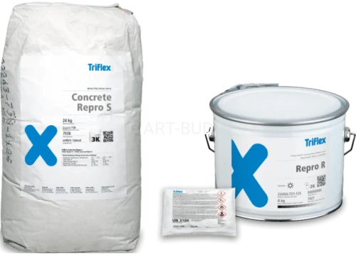 Triflex Concrete Repro 3K – zaprawa do napraw nawierzchni betonowych