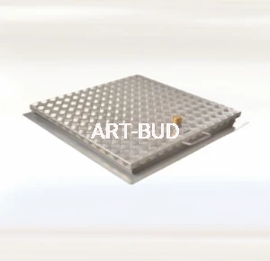 Pokrywa włazu z aluminium/stali szlachetnej System SA3-RI/SA3-TR 