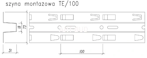 Sufit listwowy SIGMA konstrukcja nośna