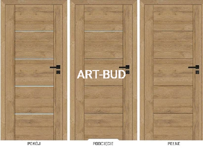 Drzwi Pegasus linia Prestige Windoor pełne, pokojowe i łazienkowe