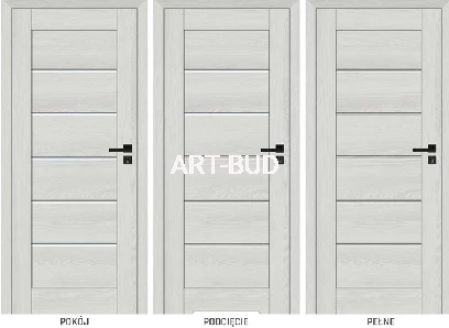 Drzwi Chicago linia Prestige Windoor pełne, pokojowe i łazienkowe