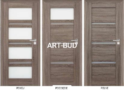 Drzwi Fiore linia Prestige Windoor pełne, pokojowe i łazienkowe