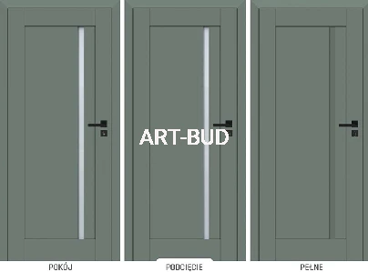 Drzwi Suzano linia Prestige Windoor pełne pokojowe łazienkowe