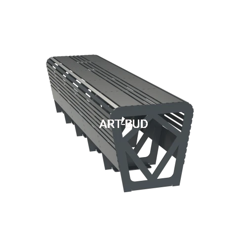 Ławka kolejowa BLAST bez oparcia