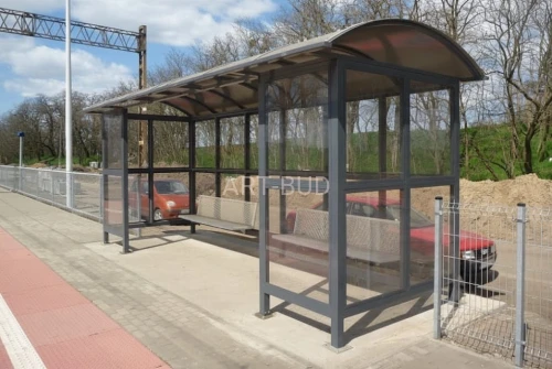 Wiata kolejowa konstrukcja stalowa