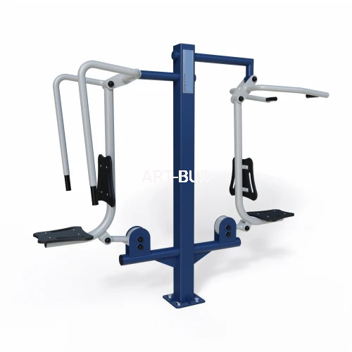 Wyciskanie i wyciąg górny do siłowni plenerowej – trening górnej części ciała