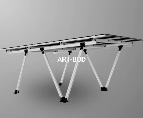 Carport X2 z panelami fotowoltaicznymi