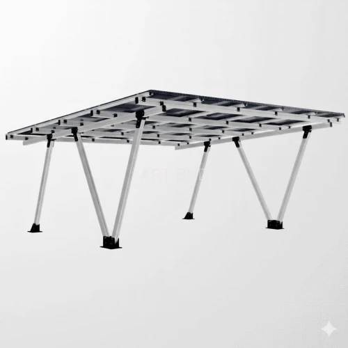 Carport X2 - 2 miejsca z panelami fotowoltaicznymi