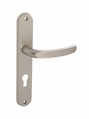 Klamka z szyldem długim na wkładkę  REGULUS