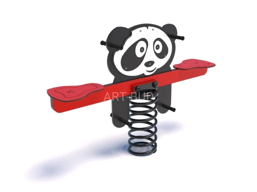 Dwuosobowy Bujak podwójny na sprężynie Panda