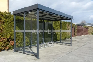 Wiata na rowery Zefir