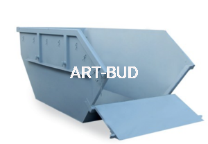 Kontener bramowy typu Mulda M7 asymetryczna z klapą