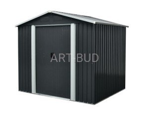 Domek ogrodowy metalowy Maxtore 108 antracyt