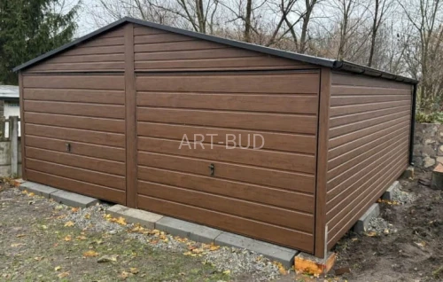 Garaż 6x5 m dwuspadowy