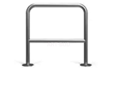 Stojak rowerowy Odwrócone U z poprzeczką